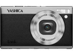 Yashica Tank - DGCMTK-BK fényképezőgép, 12Mp, fekete, vaku, USB-C, 4K video, 3 hüvelykes LCD
